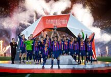 How many times has Barcelona won Spanish Super Cup