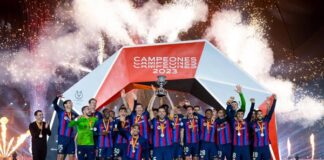 How many times has Barcelona won Spanish Super Cup