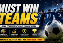Must Win Teams Today Prediction Guide